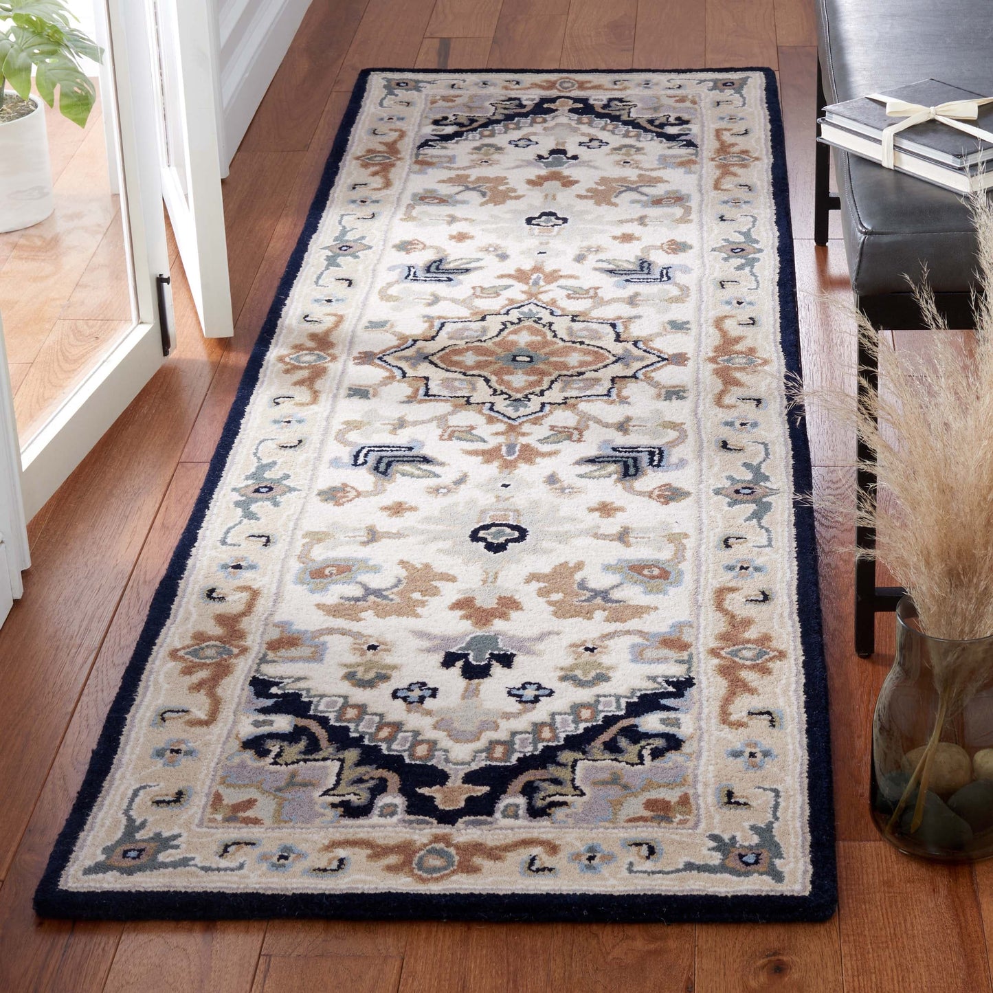 Tapis oriental traditionnel en laine SAFAVIEH fait main, héritage Carrol