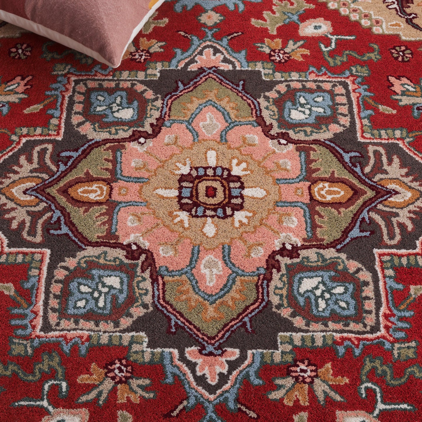 Tapis oriental traditionnel en laine SAFAVIEH fait main, héritage Carrol