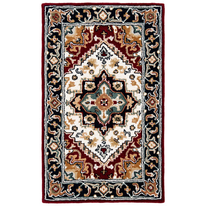 Tapis oriental traditionnel en laine SAFAVIEH fait main, héritage Carrol