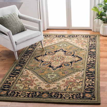 Tapis oriental traditionnel en laine SAFAVIEH fait main, héritage Carrol