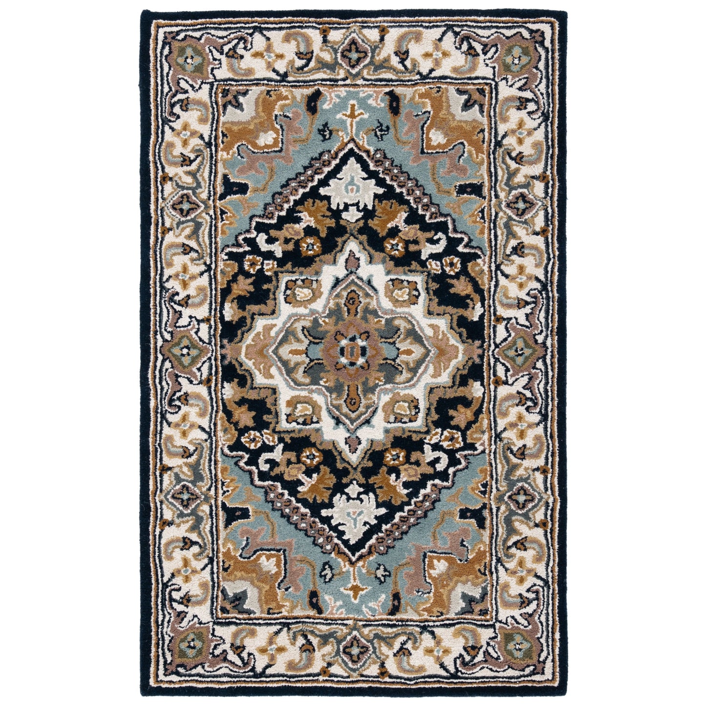 Tapis oriental traditionnel en laine SAFAVIEH fait main, héritage Carrol