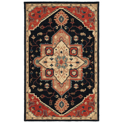 Tapis oriental traditionnel en laine SAFAVIEH fait main, héritage Carrol