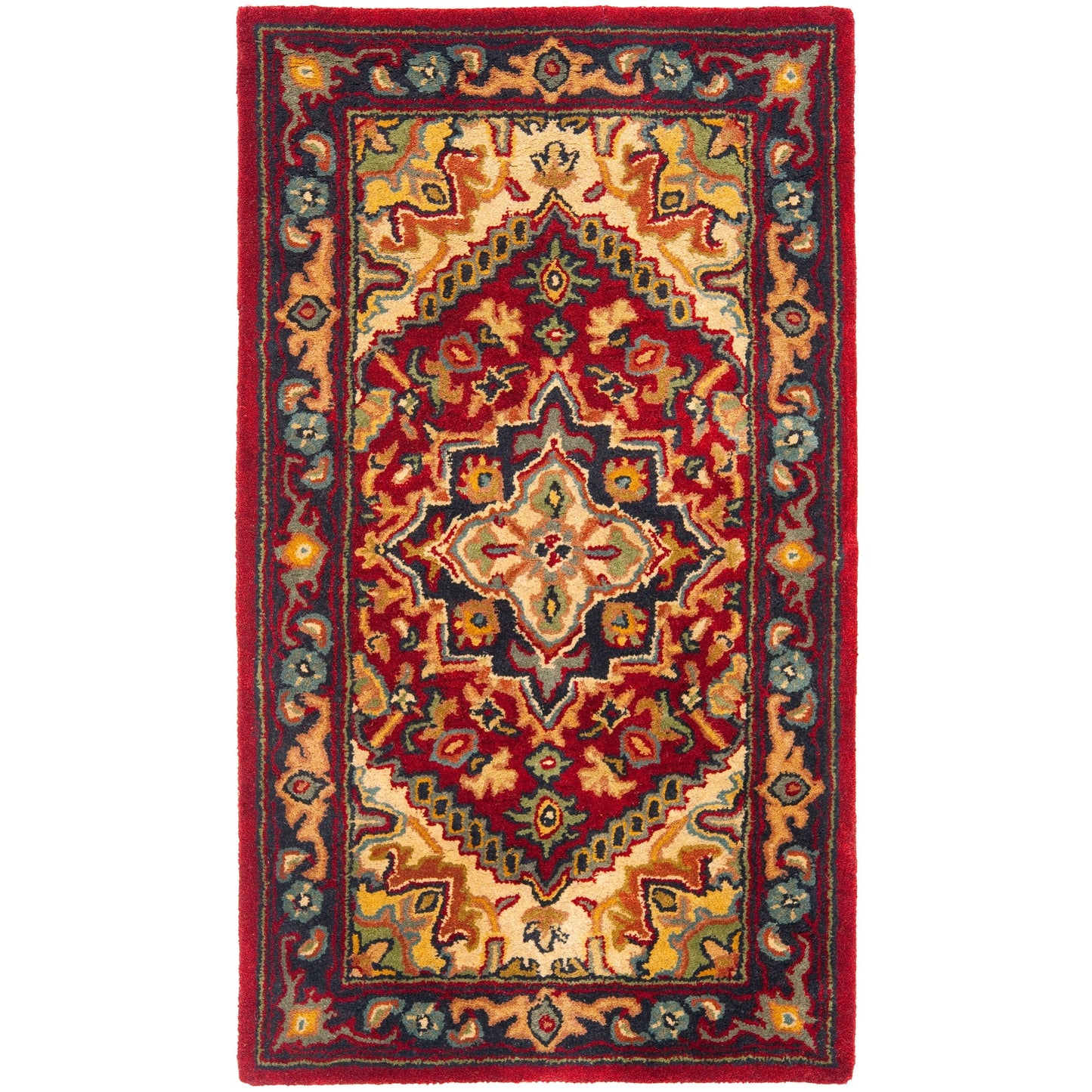 Tapis oriental traditionnel en laine SAFAVIEH fait main, héritage Carrol