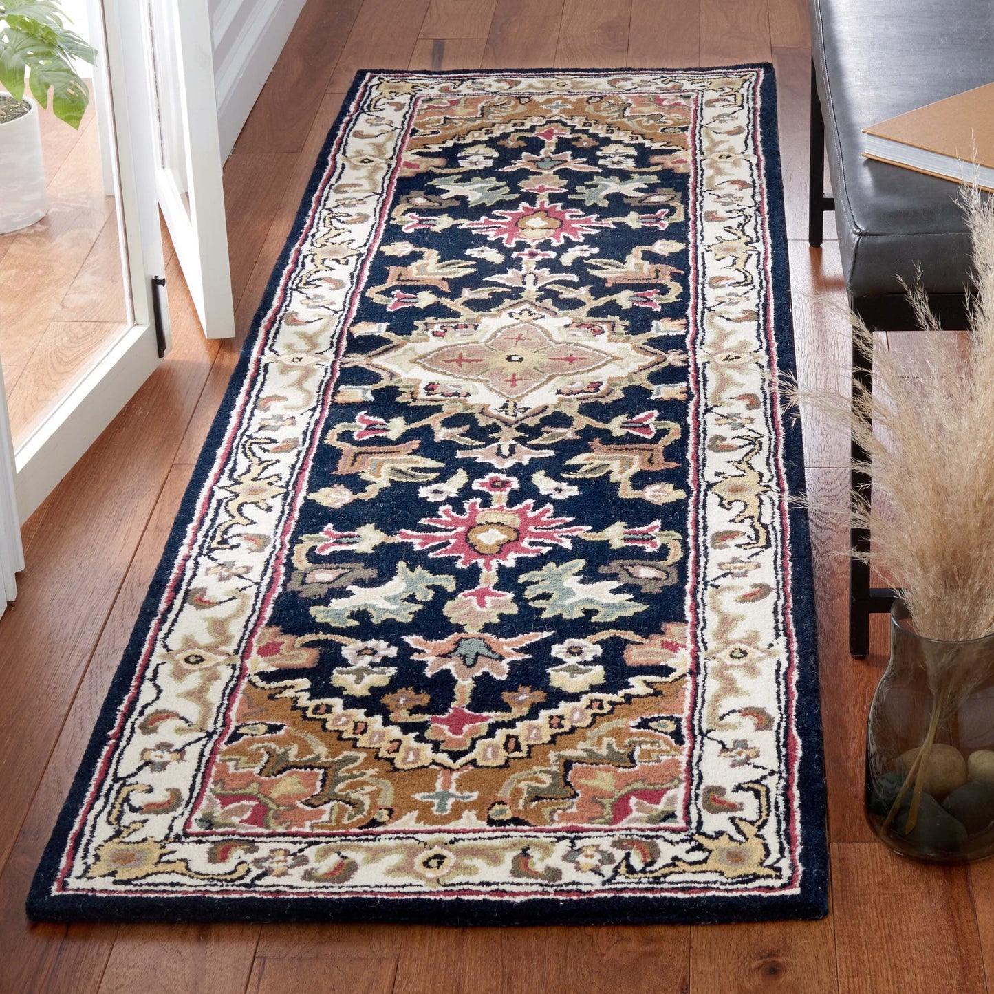 Tapis oriental traditionnel en laine SAFAVIEH fait main, héritage Carrol