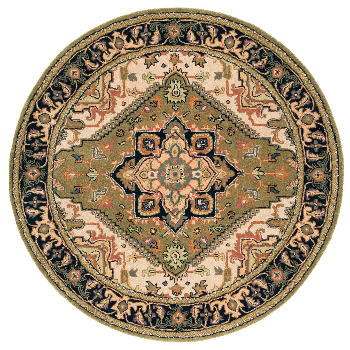 Tapis oriental traditionnel en laine SAFAVIEH fait main, héritage Carrol