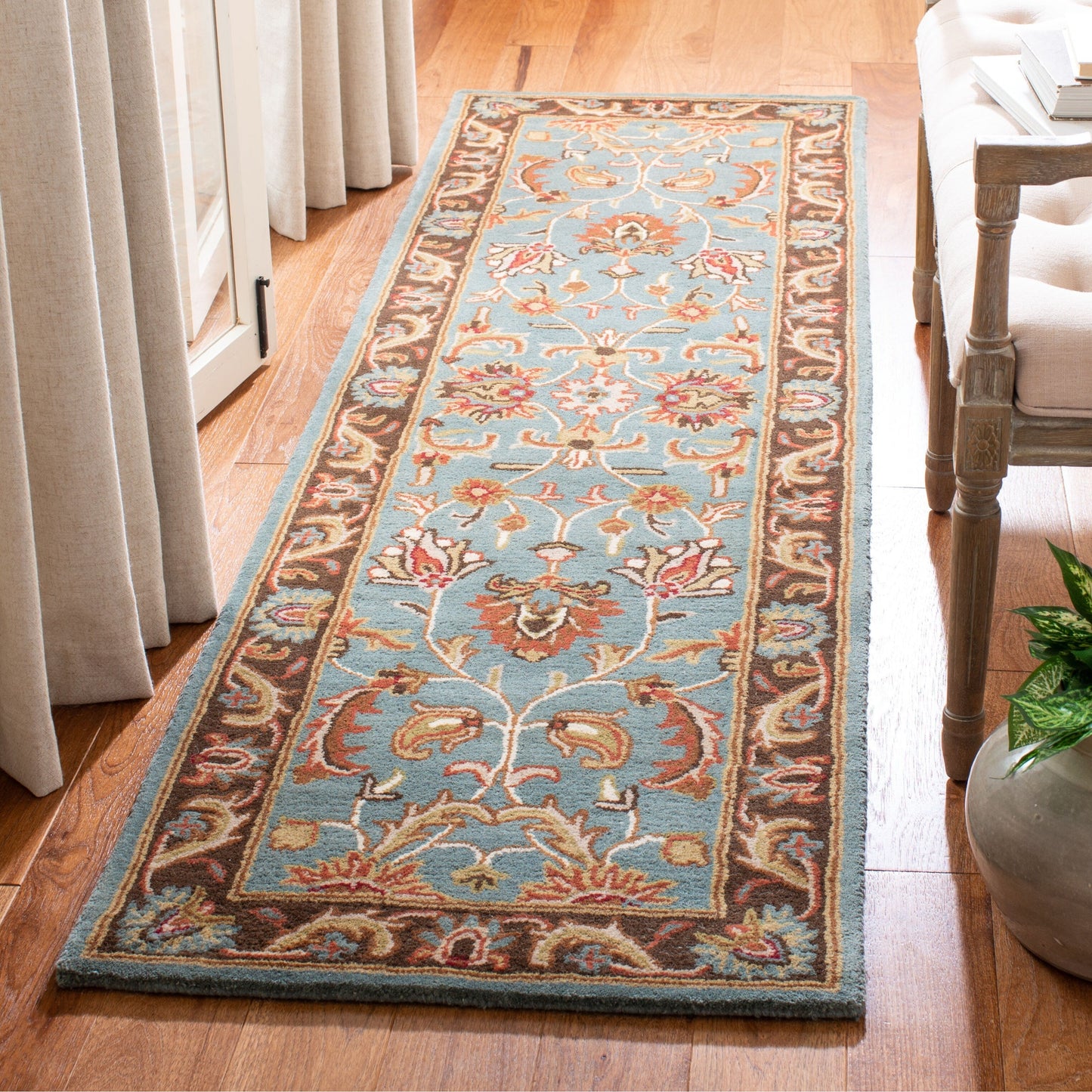 Tapis oriental traditionnel en laine fait main SAFAVIEH Heritage Full Bloom