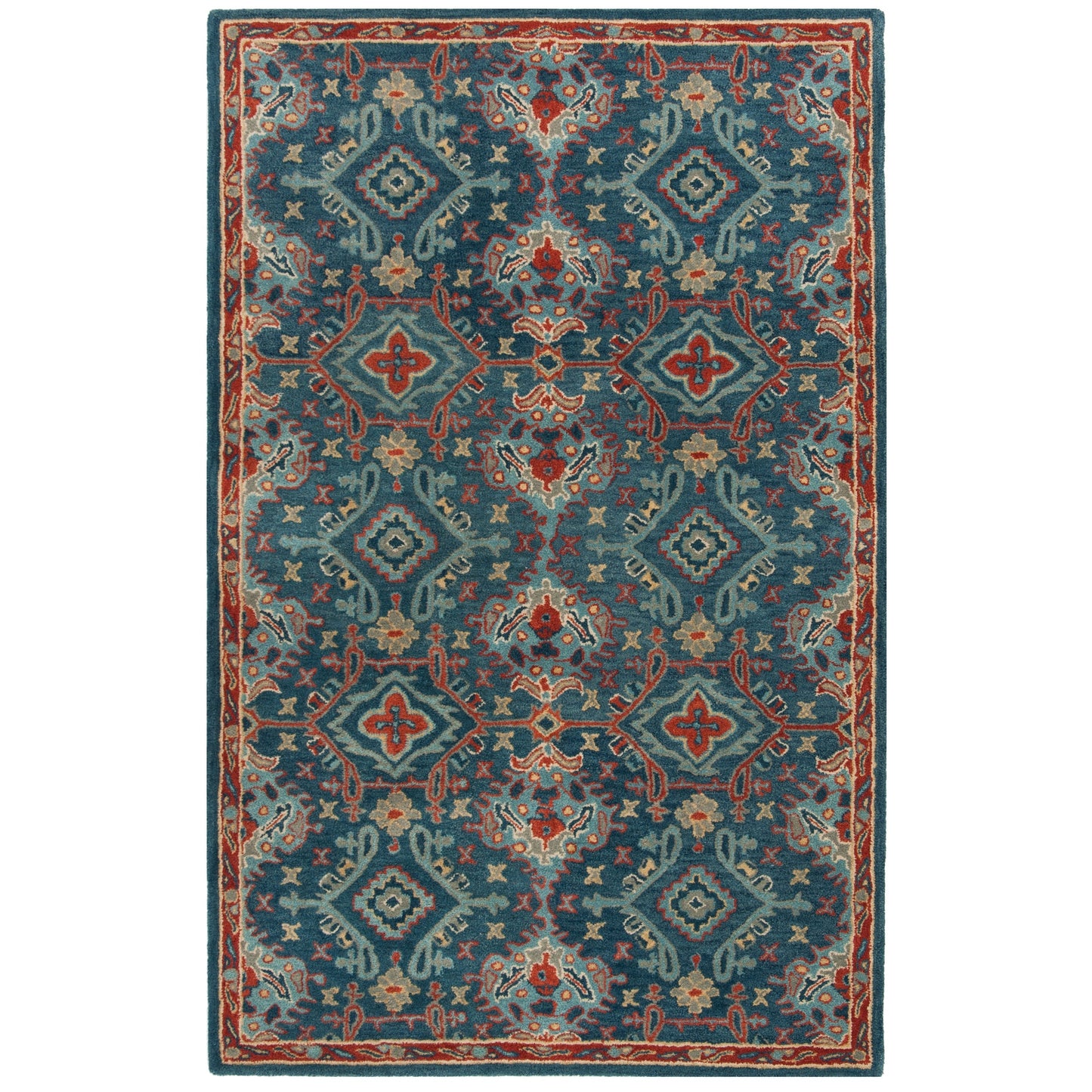 SAFAVIEH Tapis oriental traditionnel en laine Pauliina fait à la main
