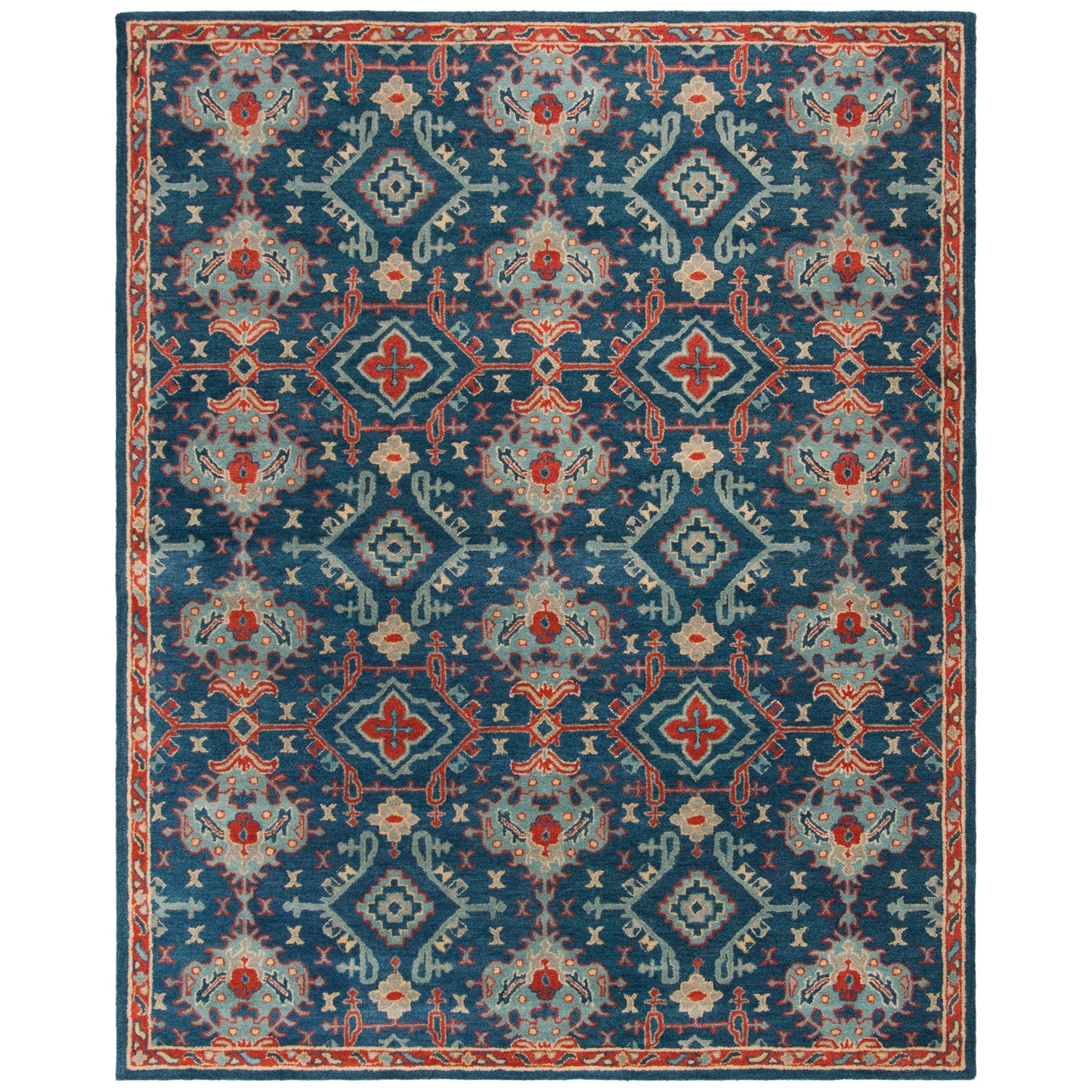 SAFAVIEH Tapis oriental traditionnel en laine Pauliina fait à la main