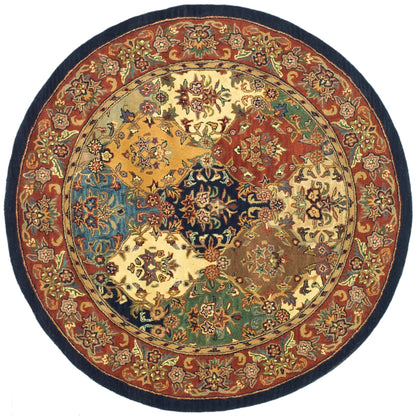 Tapis oriental traditionnel en laine reptilien fait main SAFAVIEH