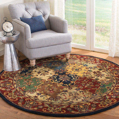 Tapis oriental traditionnel en laine reptilien fait main SAFAVIEH