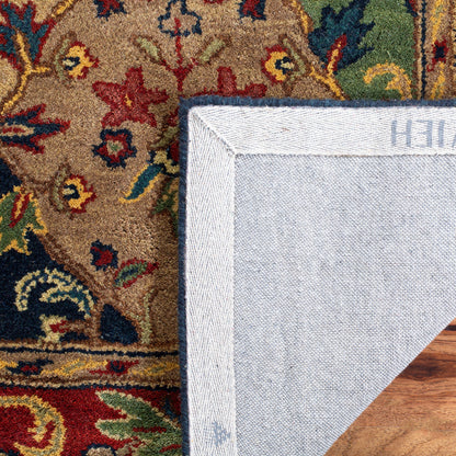 Tapis oriental traditionnel en laine reptilien fait main SAFAVIEH