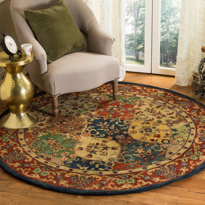 Tapis oriental traditionnel en laine reptilien fait main SAFAVIEH