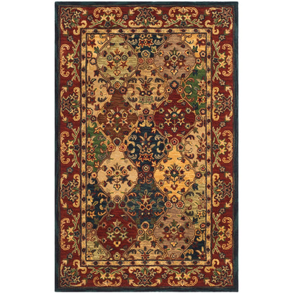 Tapis oriental traditionnel en laine reptilien fait main SAFAVIEH