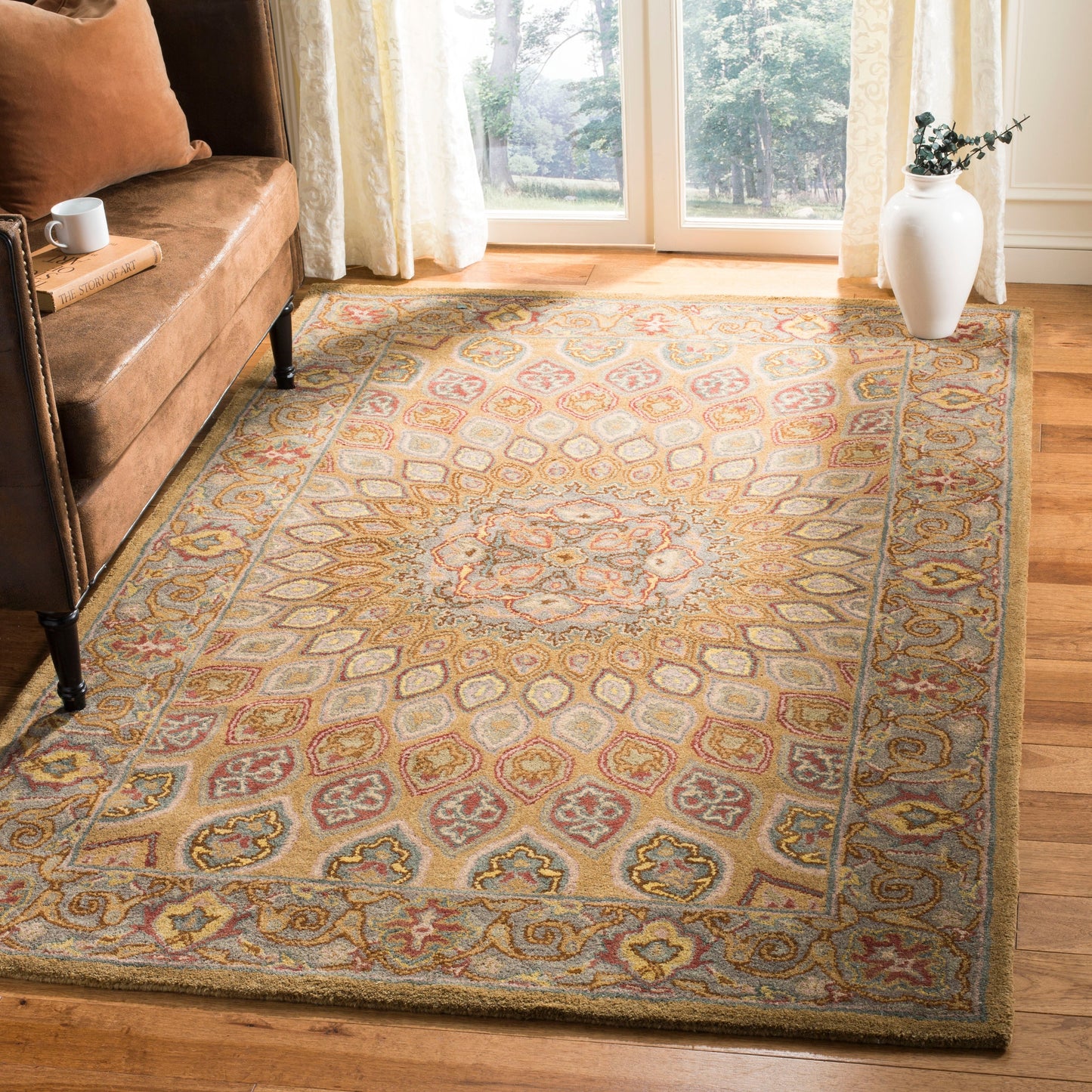 Tapis oriental traditionnel en laine fait main SAFAVIEH Heritage Wayfarer