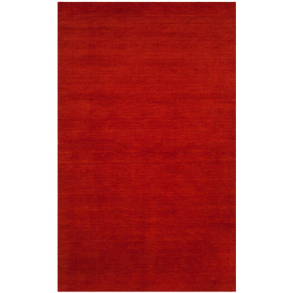 Tapis moderne en laine fait main SAFAVIEH avec bordure en palmier de l'Himalaya