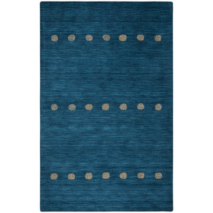 Tapis moderne en laine fait main SAFAVIEH Himalaya Poppy Glossary