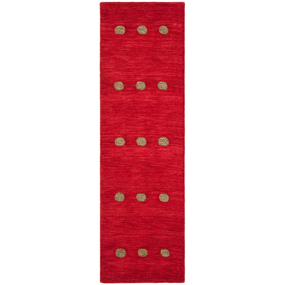Tapis moderne en laine fait main SAFAVIEH Himalaya Poppy Glossary