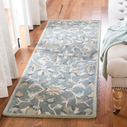 Tapis en laine floral fait main SAFAVIEH Jardin Aase Country