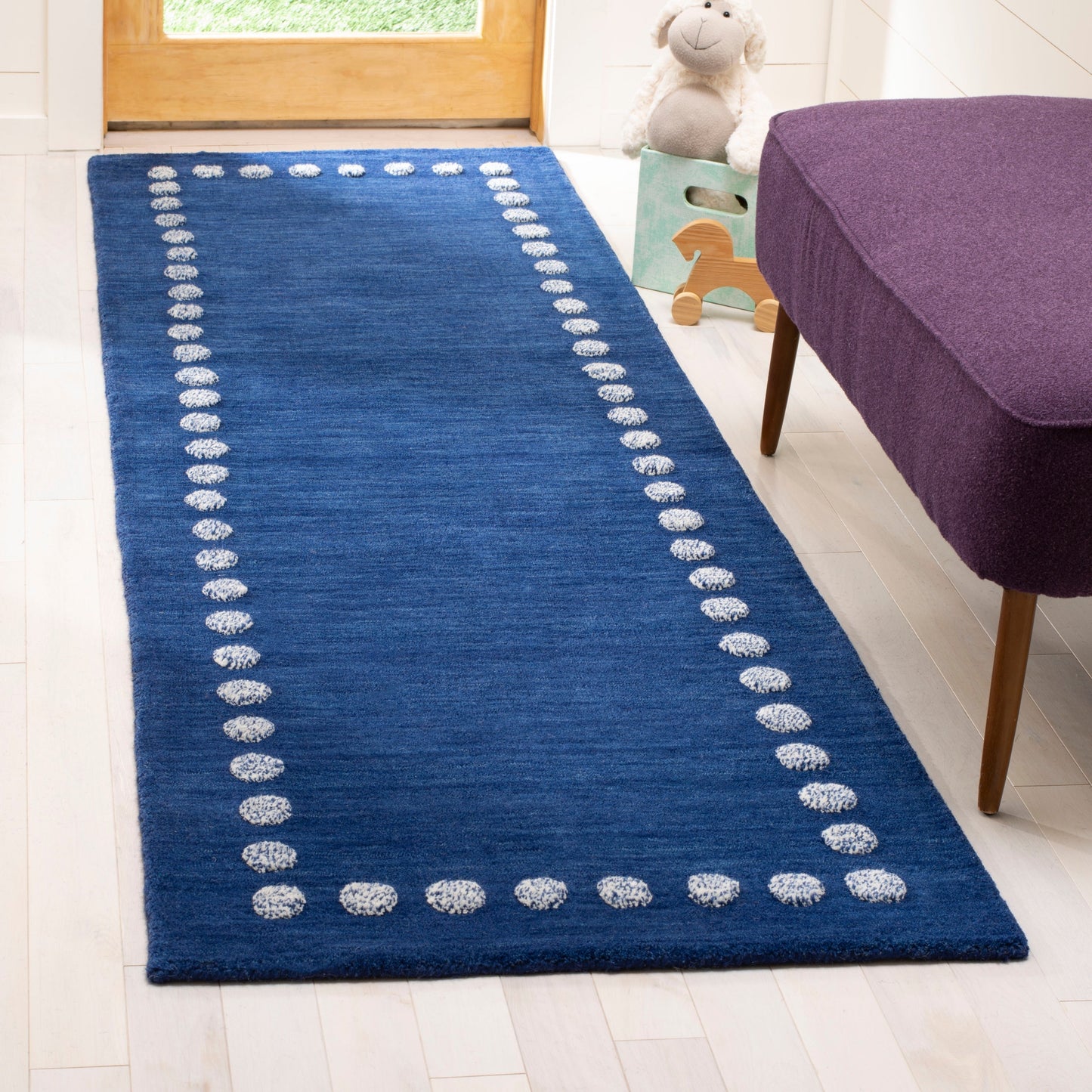 Tapis en laine Alondra fait main pour enfants SAFAVIEH