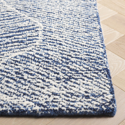 Tapis en laine fait main SAFAVIEH Metro Rozsika de style campagnard français
