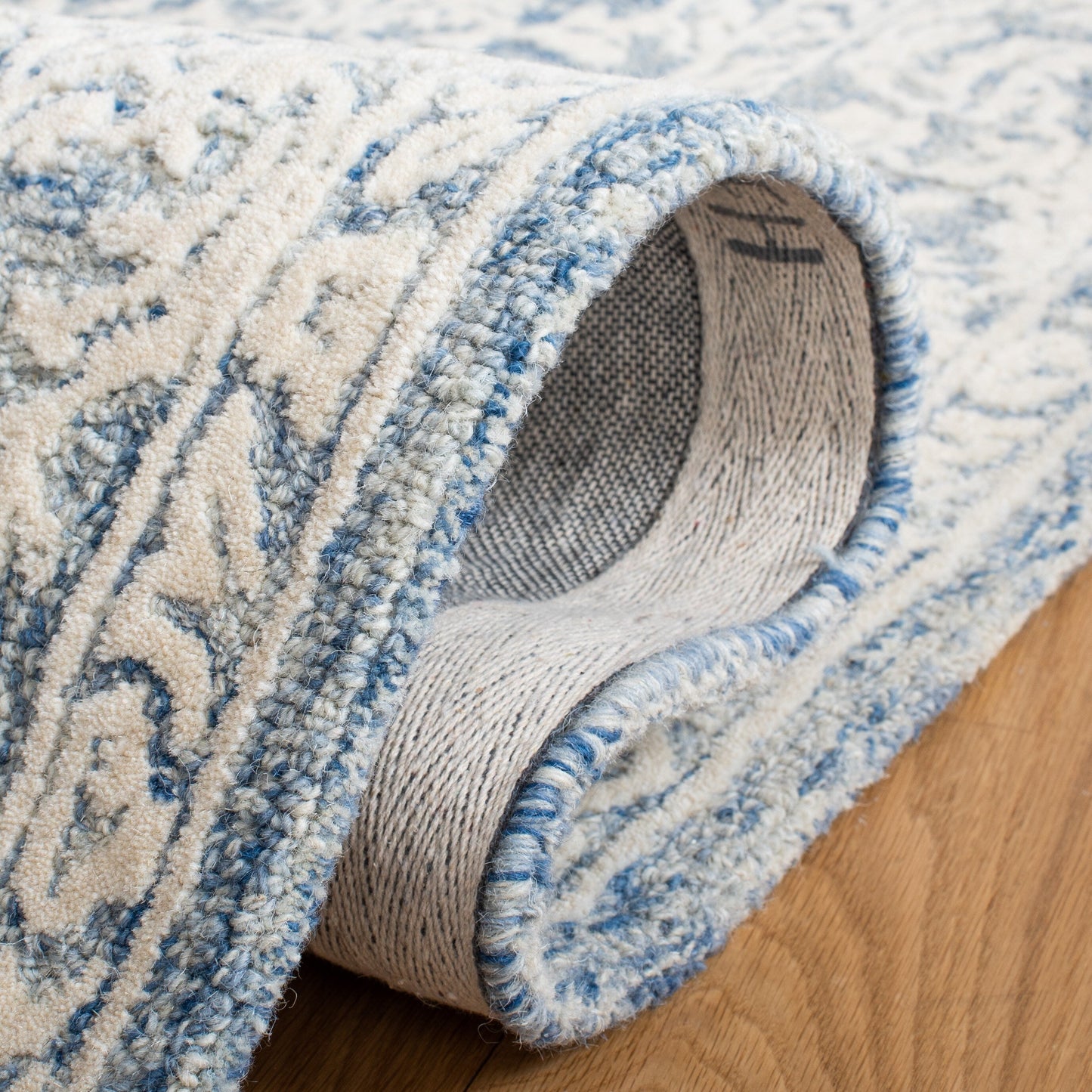 Tapis en laine fait main Metro Suada de style campagnard français SAFAVIEH