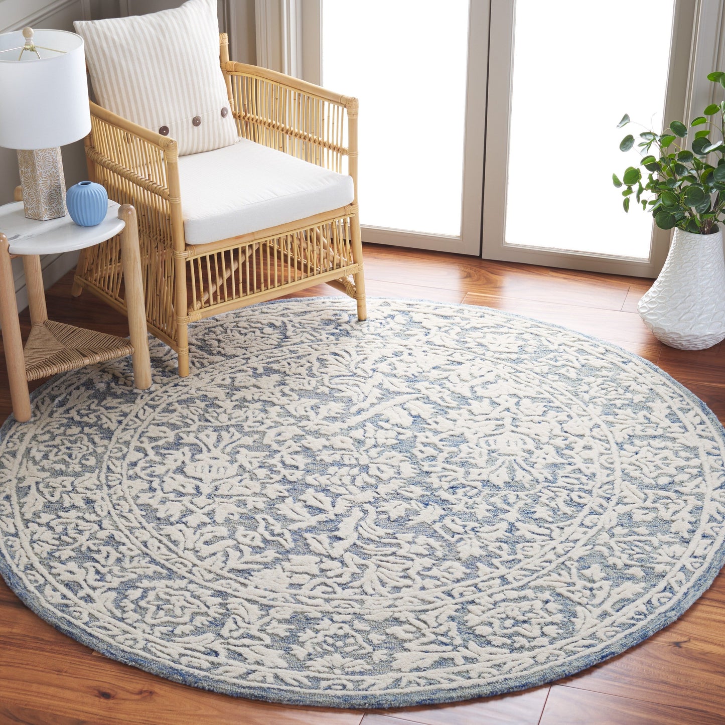 Tapis en laine fait main Metro Suada de style campagnard français SAFAVIEH