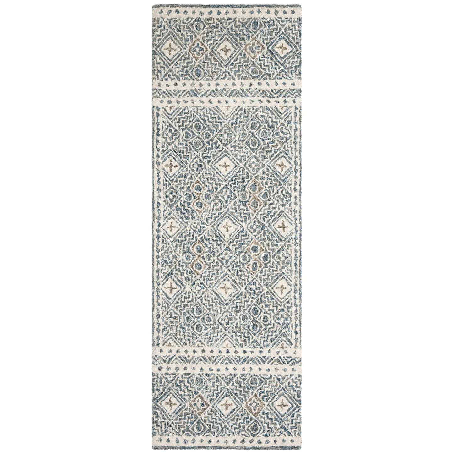 Tapis en laine Lutetia micro-bouclé fait main SAFAVIEH
