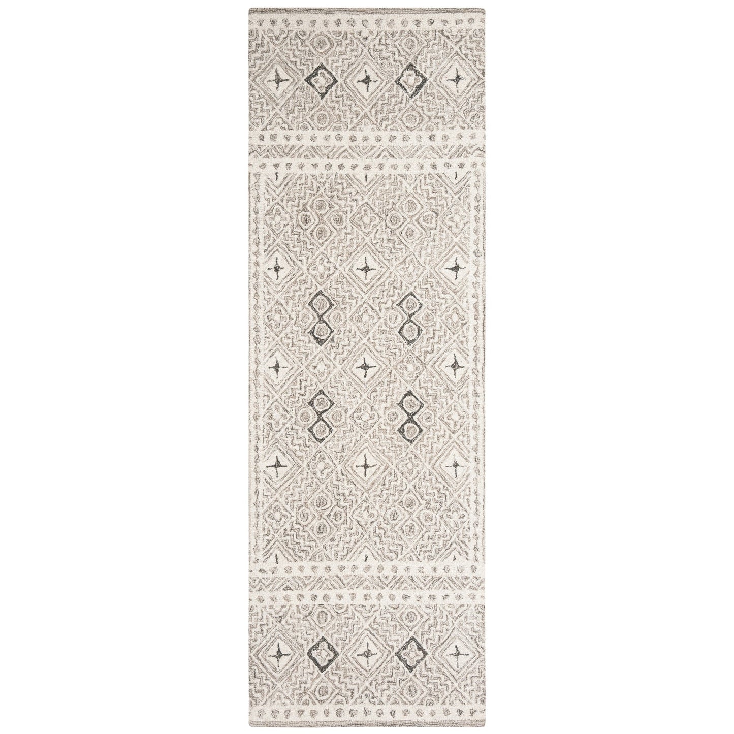 Tapis en laine Lutetia micro-bouclé fait main SAFAVIEH