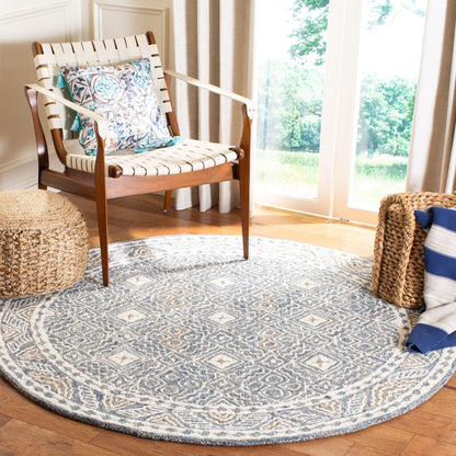 Tapis en laine Lutetia micro-bouclé fait main SAFAVIEH
