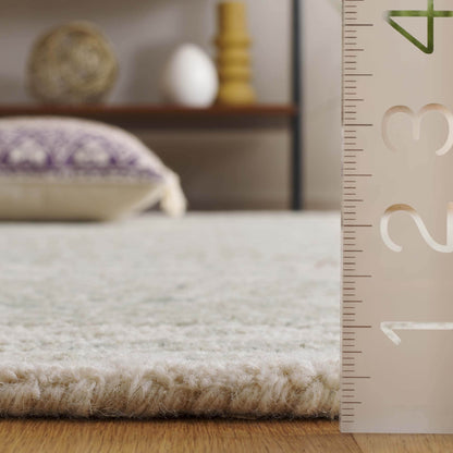 Tapis en laine Lutetia micro-bouclé fait main SAFAVIEH