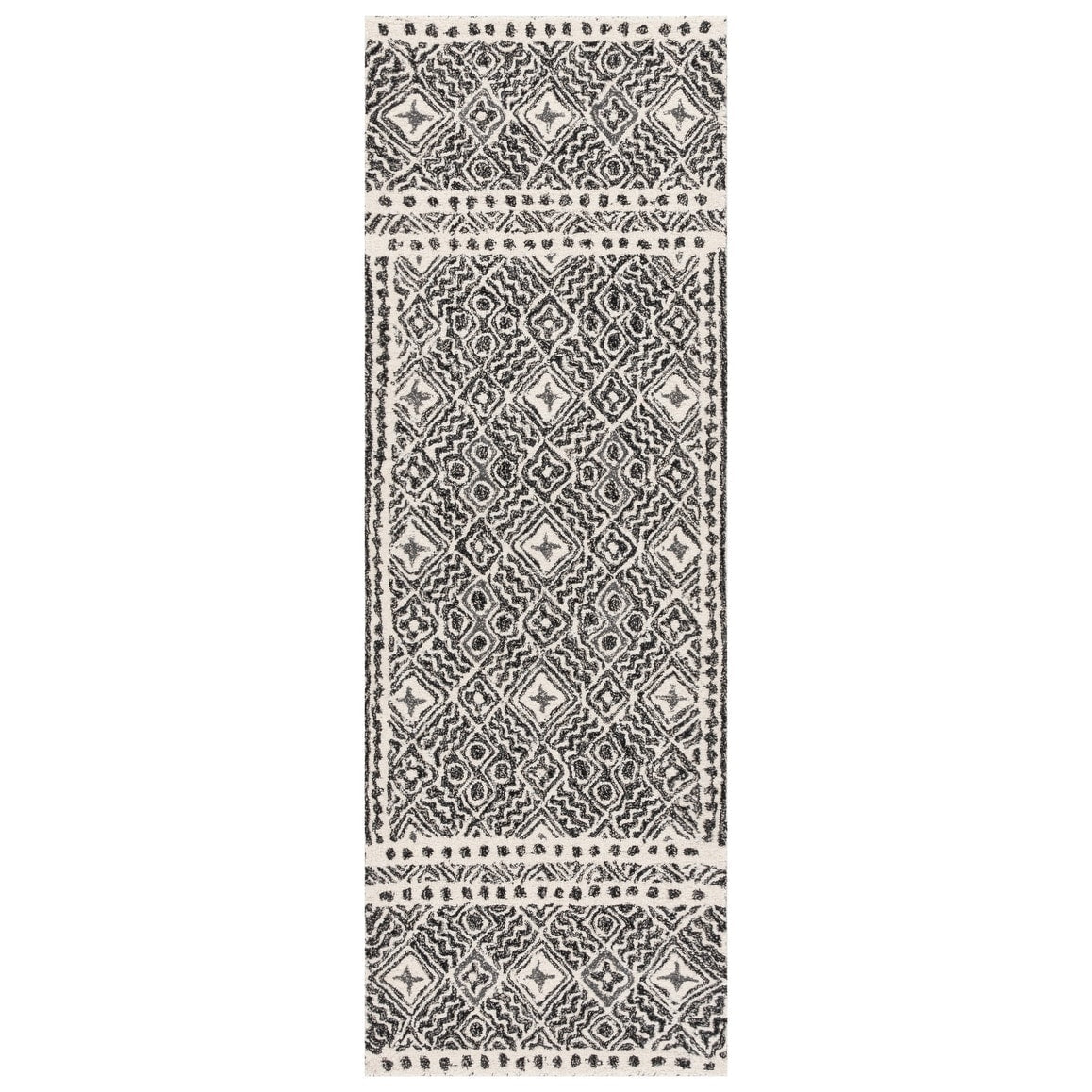Tapis en laine Lutetia micro-bouclé fait main SAFAVIEH