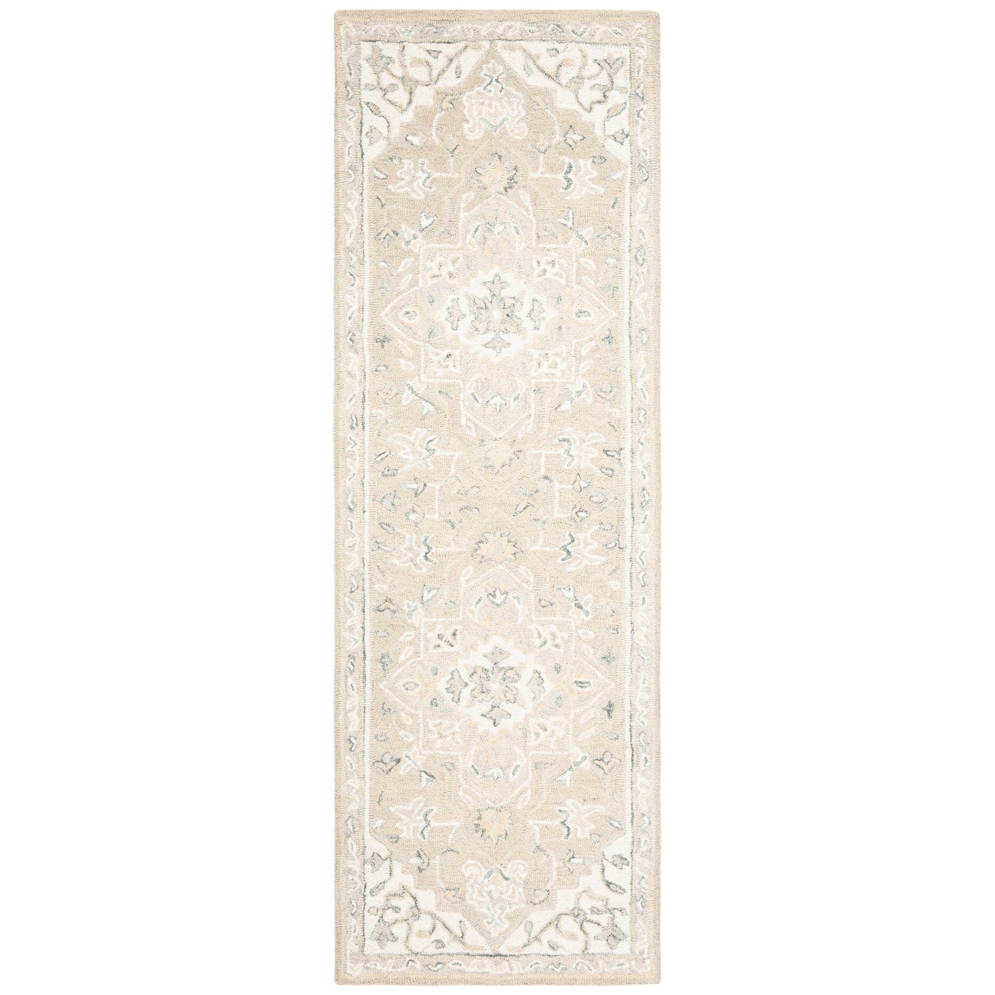 Tapis en laine Selveta micro-bouclé fait main SAFAVIEH