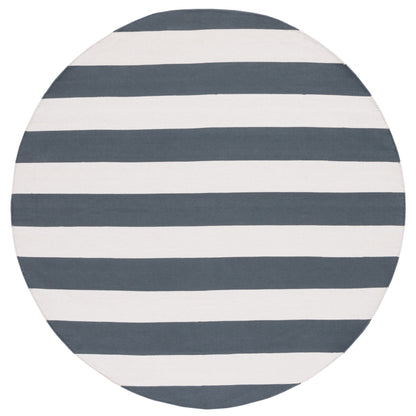 Tapis SAFAVIEH Montauk à rayures Geltrude en coton tissé plat fait main