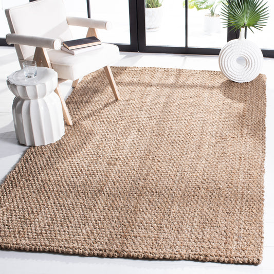 Tapis en jute Dorkas fait main en fibres naturelles SAFAVIEH