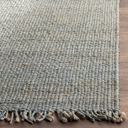Tapis à franges en jute Eybjorg en fibres naturelles fait main SAFAVIEH