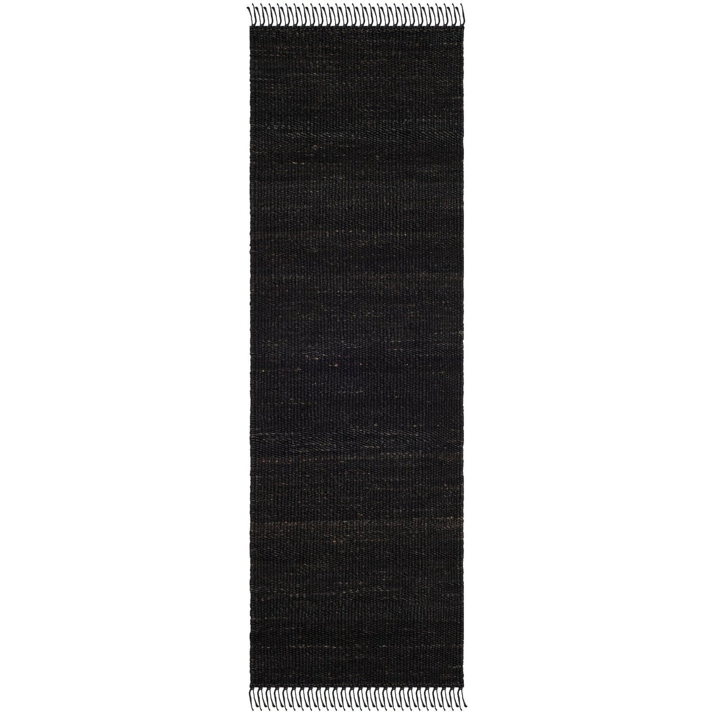 Tapis à franges en jute Eybjorg en fibres naturelles fait main SAFAVIEH