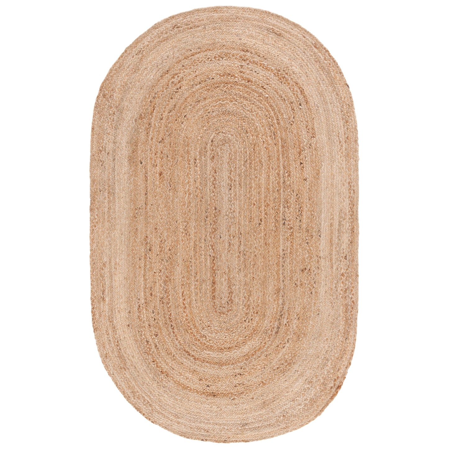 Tapis rond en jute à bordure Jolette en fibres naturelles fait main SAFAVIEH