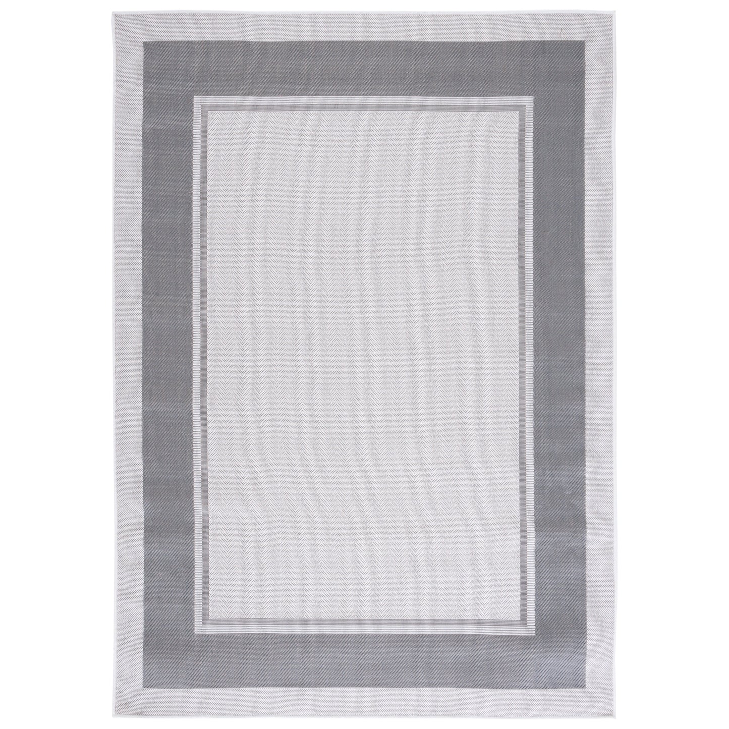 Tapis rond en jute à bordure Jolette en fibres naturelles fait main SAFAVIEH