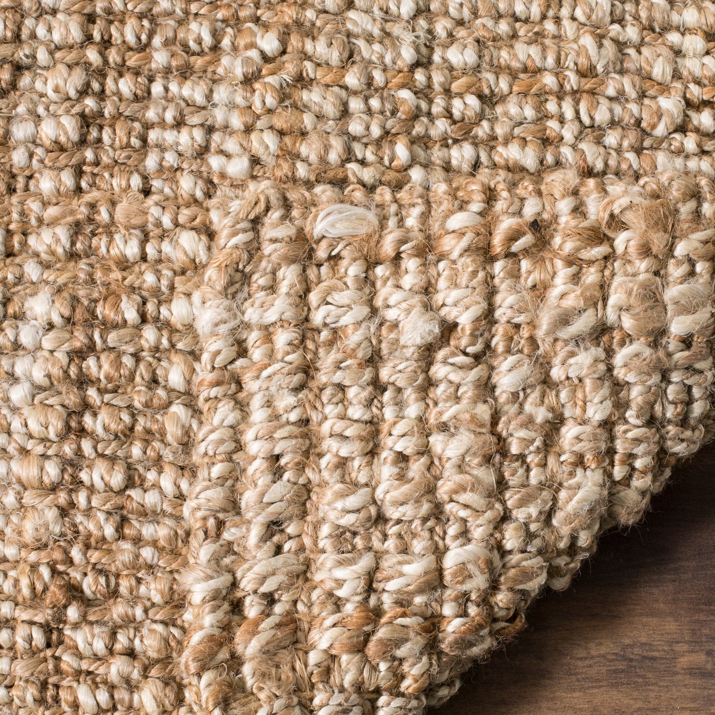 Tapis en jute Rayne fait main en fibres naturelles SAFAVIEH