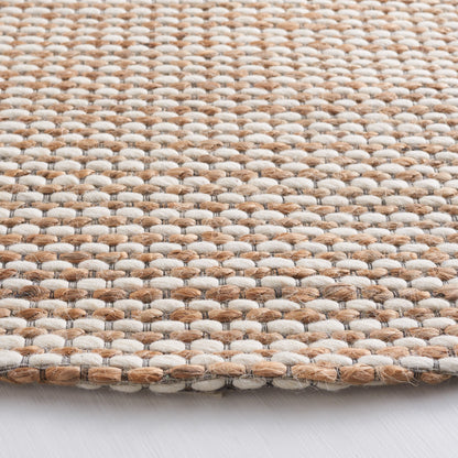 Tapis SAFAVIEH fait main en fibre naturelle Yareli jute et laine.