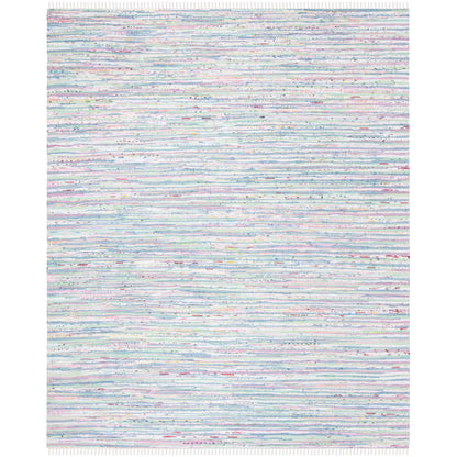 Tapis en coton à rayures Litzy fait main SAFAVIEH