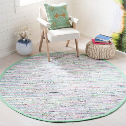 Tapis en coton à rayures Litzy fait main SAFAVIEH