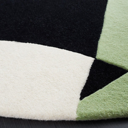 SAFAVIEH Fait main Rodeo Drive Willow Mid-Century Modern Abstract Wool