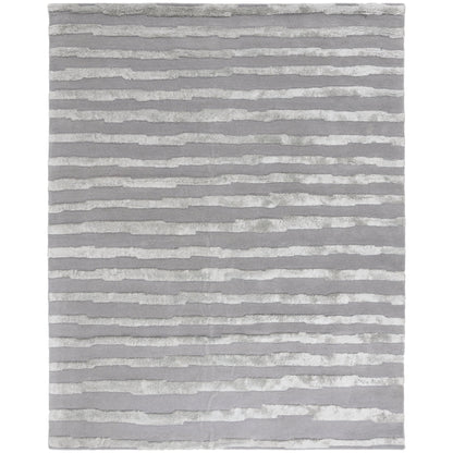 Tapis en laine NZ Soho Kikue Stripes fait main SAFAVIEH