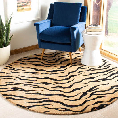 Tapis en laine fait main Soho Latoyia Tiger NZ de SAFAVIEH