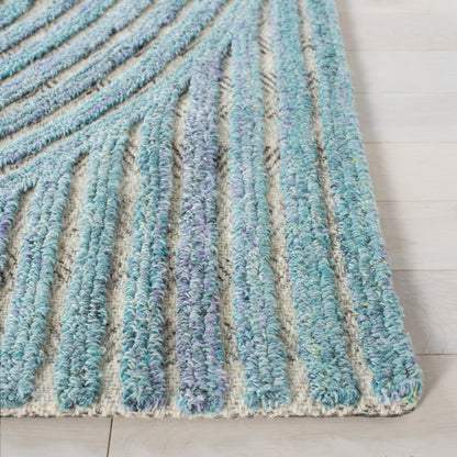 Tapis abstrait en laine fait main SAFAVIEH Southampton Asha
