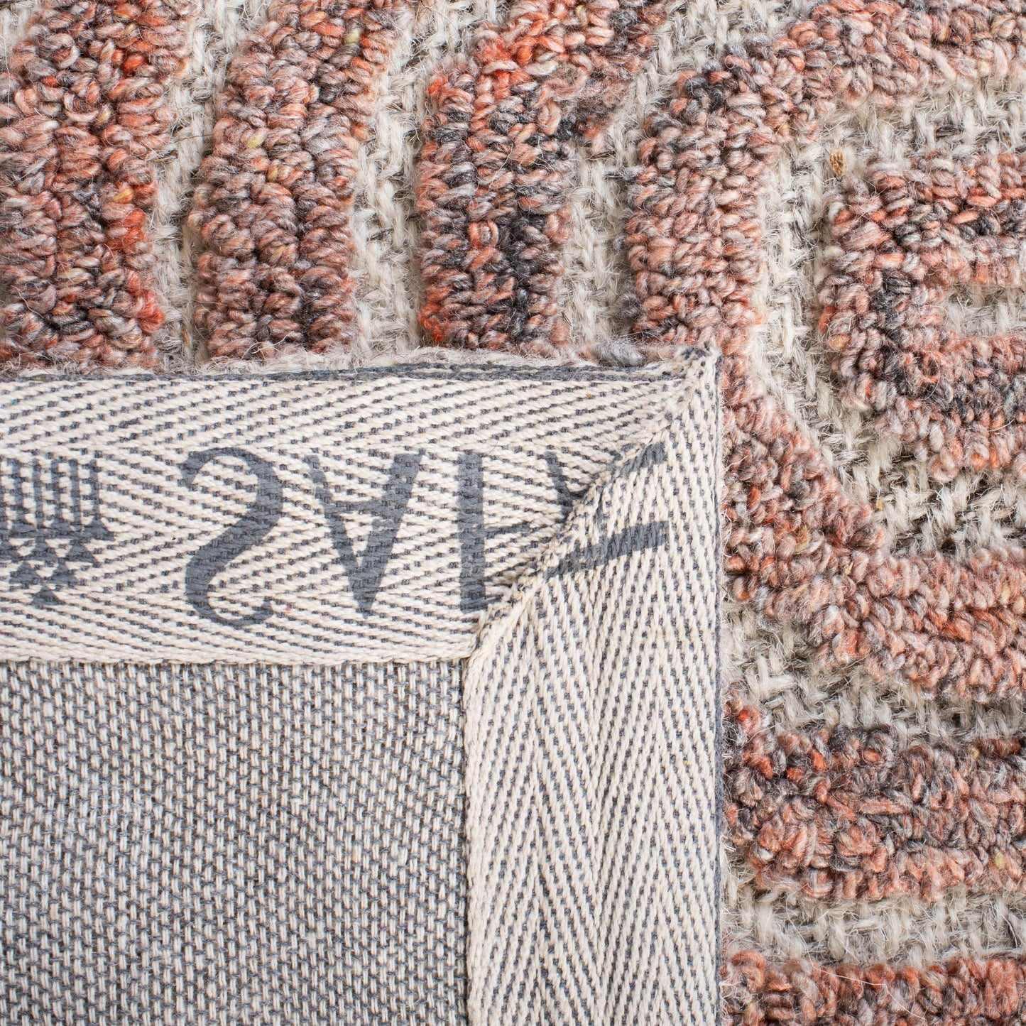 Tapis abstrait en laine fait main SAFAVIEH Southampton Asha