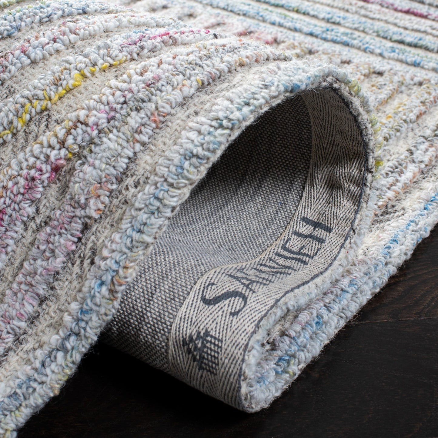 Tapis abstrait en laine fait main SAFAVIEH Southampton Asha