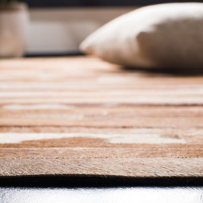 Tapis en cuir moderne Tennille fait main SAFAVIEH