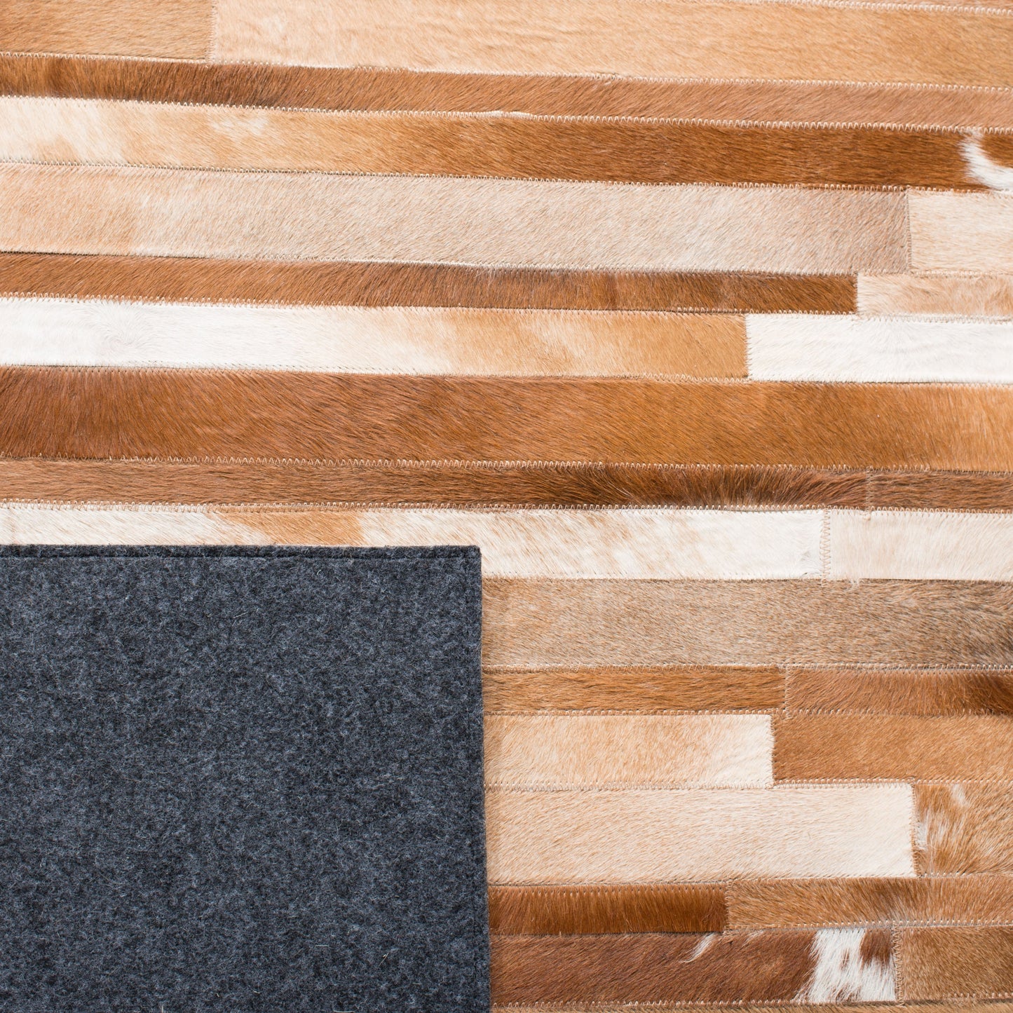 Tapis en cuir moderne Tennille fait main SAFAVIEH